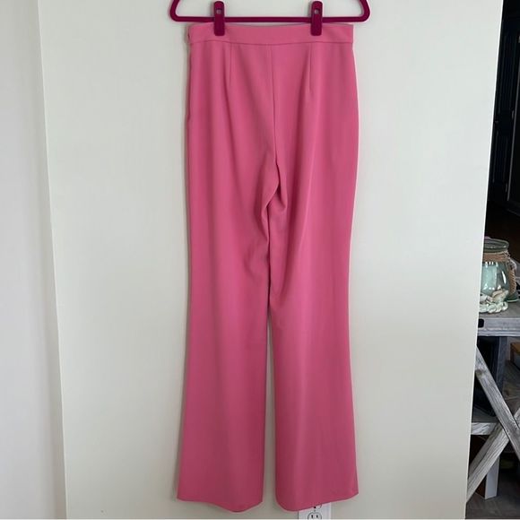 Alice + Olivia “Jalisa” trouser pants in bubblegum 6 - Picture 4 of 4